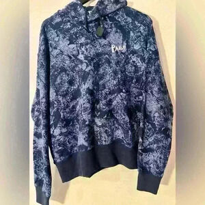 NEW! Adidas X Parley Hoodie Pullover Sweatshirt S Multi Allover Print Sport